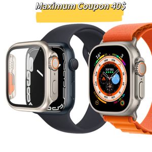 49mm Smart Watch Watchs for Apple Watch Ultra 8 Series smartwatch 1.99" Screen Mixed Color Strap Multifunctional Smart iWatch Protection case