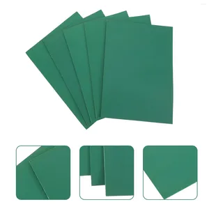 Storage Bottles 5 Pcs Engraving Rubber Sheet Green Bed Sheets Stamp Making Kit Suite Printmaking Supplies Pvc Crafts Child