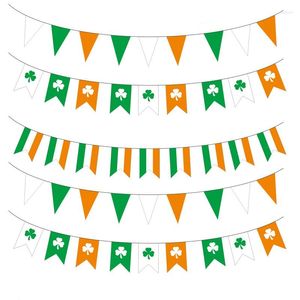 Party Decoration St. Patrick's Day SaintPatrick's Irish Flag Hanging Shamrock