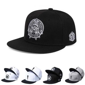 Snapbacks nova marca Bone Men Baseball Cap Women Snapback Caps Hip Hop Hats For Men Classic Casual Band Rock Bordery Casquette Hat P230515