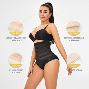 Women's Shapers Hight Waist Breathable Body Shaper Women Tummy Control Panties BuLifter Belly Girdle Panty Mesh Thong Seamless Underwear 3Xl