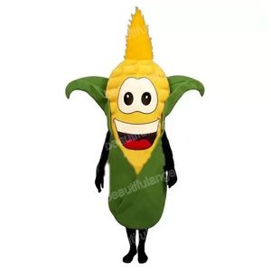 Christmas corn Mascot Costume Cartoon Character Outfit Suit Halloween Party Outdoor Carnival Festival Fancy Dress for Men Women