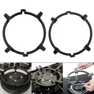 Organisation Universal Cast Iron Wok Pan Support Rack Stand för Burners Gas Hobs and Cookers Home Garden Supplies