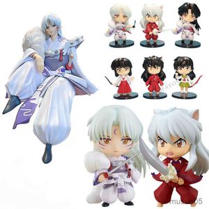 Aktionsspielfiguren 14 cm InuYasha Anime Figur Miyagako Sesshomaru Actionfigur 1514# Inu Yasha Figur Modell Puppenspielzeug