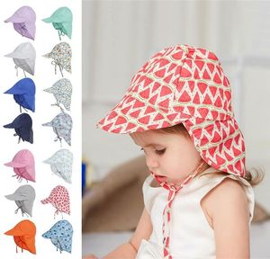 Berretti Cappello da pescatore per bambini Protezione solare Visiera con cordino regolabile Ripiegabile Leggero Traspirante Asciugatura rapida per viaggi in spiaggia