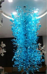 Avizeler Restoran Sanat Dekorasyon Lambaları Murano Cam Dale Chihuly Stil Kristal Avize Işık