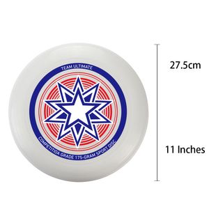 11 Inches Professional Ultimate Flying Disc Outdoor Game Sports Disc Flying Saucer for Adult Teens Kids