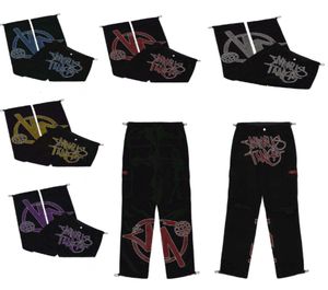 Men's Pants Minus Two Cargo Y2k clothing cargo pants men Pattern Oversized Black Harajuku Streetwear Hip Hop Men Pantalones 230515