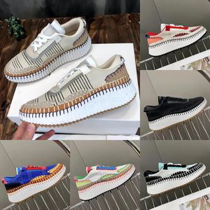 Nama Sneakers Designer Women Casual Shoes New Pattern Postage Canvas Rainbow Sneaker Running Sports Shoe Fashion Size 35-42