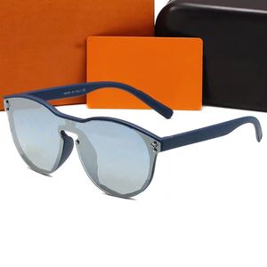 Fashion Luxury Designer Waimea Sunglasses Men Vintage Round Matte material Letter print lens glasses Outdoor Anti-Ultraviolet come with case