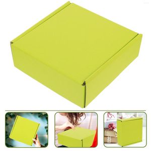 Present Wrap 8 PCS Ornament Storage Boxes Small Mailing Box Kraft Mailer Package Packaging