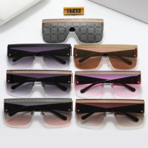 Summer hot wholesale half frame sunglasses for men classic retro pattern glasses protect goggle fashion oversized Adumbral with box polarized sunglasses