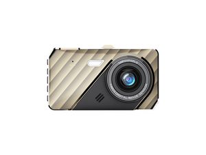 X4 CAR DVR 4.0 بوصة ثنائية العدسة IPS شاشة HD 1080P الأمامية+مسجل الكاميرا الخلفي مسجل الفيديو ساربشيات داش مركبة