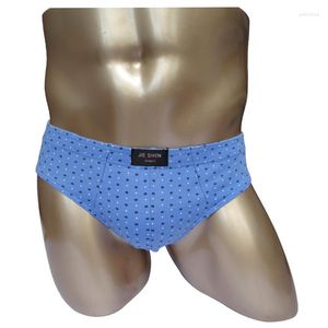 Unterhosen Verkauf Männer Unterwäsche Trunk Shorts Sexy Baumwolle Männer Druck Großhandel Mittlere Taille Slips 3 teile/los