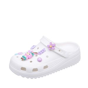 Womens sports sandals cartoon online celebrity hole shoes nurse platform non-slip casual Baotou slippers HA2217-7-05