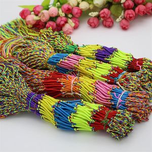 Latest Design Strands Bracelets Bulk l bracelet Mix colors Latest Design Mix Lots Braid Friendship Cords Strands Bracelets 100pcs3096