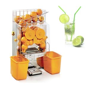 Elektrisk automatisk orange juicer granatäpple juicer maskin orange juicing maskin orange extraktor med kran citrus squeezer