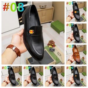 New Mens Designer Men Real leather Dermal sole Top quality Designer luxury Male Black Smooth calf leather Neutral Driving Sesame Round loafers Wedding 6.5-12