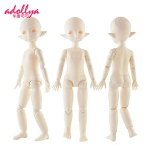 Dolls Adollya 16 BJD Body 30cm 16 Movable Joints Toys for Girl Ball Jointed Swivel Elves Naked Girls 230512
