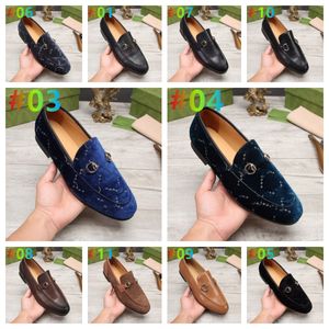 Top Quality Designer Casual shoes Moccasins Horsebit Loafers Dress Shoes For Men Jumbo Marmont Slip-on JORDAAN MAXI CANVAS BIT LOAFERS G Size 6.5-12