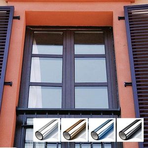 Window Stickers Insulation Sun Blocking Tint Anti Look Heat Control Glass For Home Office Safety Protective Film Decorative