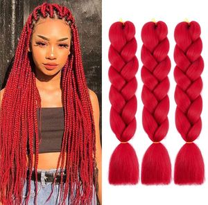 The latest 24 inch monochrome high-temperature silk braid jumbo braided hair comes in a variety of styles supporting customization