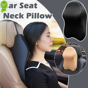 New Memory Foam Neck Pillow Car Comfortable Seat Supports Lumbar Backrest Car Seat Headrest Cushion Pads for Neck Pain Relief