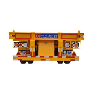 SLY9381TJZD 프레임 워크 컨테이너 운송 차량 대형 자동차 부품 트럭