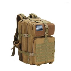 Backpack Oxford Cloth Outdoor Hiking Bag Tactical Casual Travel Computer Large Capacity Waterproof Molle Plug-in