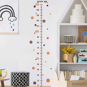 Kids' Toy Stickers Cartoon Height Wall Sticker for Kids Rooms Child Ruler Stickers Gauge Chart School Decals Nursery Bedroom