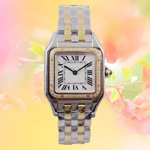 luxury rectangle watch female watches quartz womens designer watch elegant stainless steel meters waterproof women gir Couples Style Classic Wristwatches