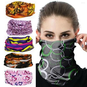 Bandanas Bandana Tube Scarf Gaiter Men Kvinnor Ski Mask Balaclava Face Neck Cover UV Protection Mountaineering Vandring utomhus tillbehör