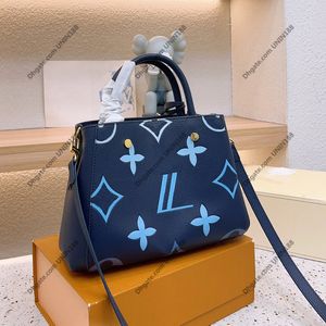 23 Women Luxurys Designers Totes Bags Crafty onthego Handbag Gradient Flowers Crossbody Ladies Handbags With Original Dust Bag Detachable Shoulder Strap 29CM
