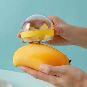 Portable Peeler Fruit Mango Apple Storage Peeling Knife Kitchen Helper