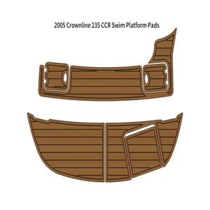 2005 Crownline 235 CCR Swim Platform Boat Eva Faux Foam Teak Deck Floor Pad Mat Mat