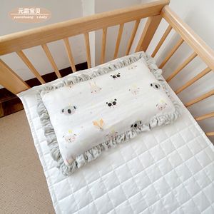 Pillows Gauze cotton bean flanked children's pillow can be disassembled and washed baby pillow 1-5 years old kindergarten pillow four se 230516