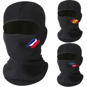 Cylling Caps Maski Balaclava zima maska ​​narciarska wkładka hełmowa pełna twarz kapelusz głowa ciepła dla mężczyzn design sztuki flaga gorras hombre 230515