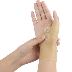 Wrist Support Magnet Gloves Therapy Silicone Protector Sprains Fixed Keyboard Thumb Mouse Hand Care Protection