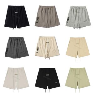 Summer casual men's designer fears of god short pants with drawstring series shorts, jogging and running essentialsss cotton shorts, unisex S-2XL wholesale