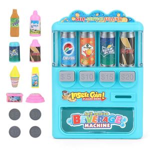 Dolly Furniture Kawaii Kids Toys Miniature Vending Machine Free Shipping Dollhouse Accessories For Barbie DIY Birthday Present