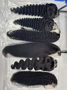 14-32 بوصة 4C حافة Hairline Jerry Curly Lace Prontal Brontal Hair Hair Hair