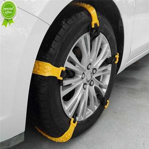 New 10PCS Car Tire Snow Chains Winter Snow Tire Chains Mud Tyre Anti-Skid Belts Emergency Driving Belts On Wheels