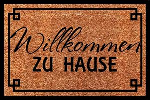 Carpets Willkommen Indoor/Outdoor Entrance Floor Mat Home Front Door Non Slip Backing For Dec