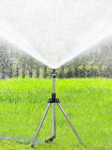 Attrezzature per l'irrigazione Irrigatore rotante automatico Irrigatore a dispersione Spruzzo d'acqua a 360 gradi Abbellimento del giardino Tubo da 10 m