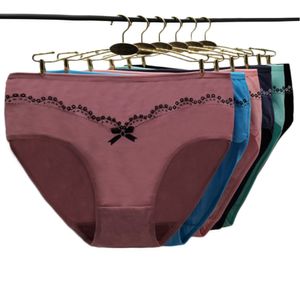 Women's Panties 6 Pieces/lot Panties Plus Size Cotton Underwear Women Briefs Female Knickers Lady Lingerie Girl intimate Underpants 230516