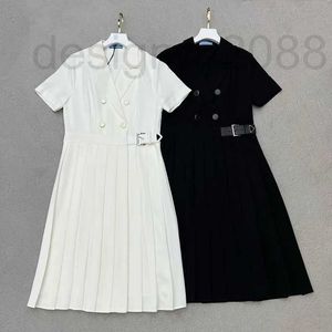 Casual Dresses Designer casual dress new fashion pleated triangle skirt Dress ladies summer elegant simple long skirts LKT9