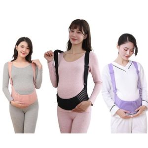 Andra moderskapsförsörjningar Gravida kvinnors magbälte graviditet Antenatal Bandage axelband Belly Band Back midja Support Belt Maternity Supplies 230516