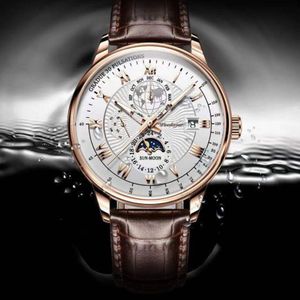 Poedagar Brand Men's Watches Luxury Top Business Prosing Waterproof Luminous Quartz Wristwatch Sport Leather STRAP DATE CLOCK RELOOJ HOMBR