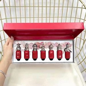 Дизайнерская репа Ding Set Set Prift Box 9ml * 7pcs Lucky Meow Crown of Glory Q Арома