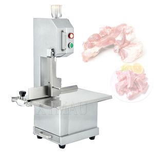 Electric Meat Bone Saw Machine Cutting Maker Kitchen Chopper Food-Grade Stainless Steel Widely Used Supermarket Commercial